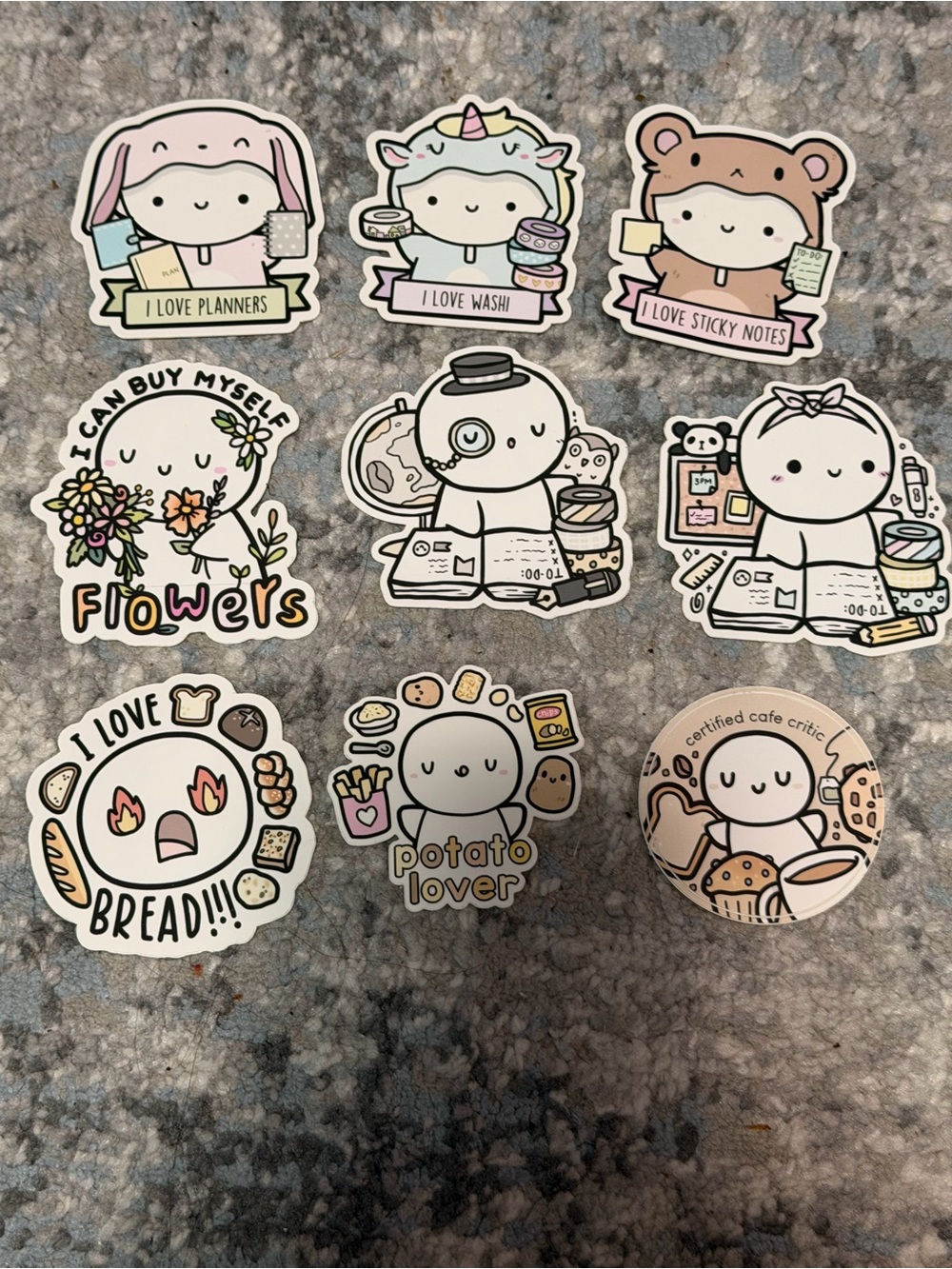 THECOFFEEMONSTERZCO Die Cut Stickers